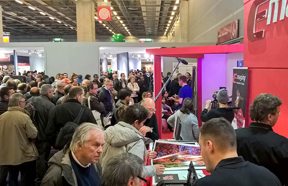 Stand d'E'maging Computer France au Salon de la Photo 2016